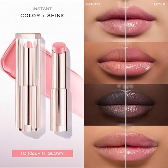 rayihni LIP IDLE SQUALANE - 12 BUTTERGLOW HYDRATING LIP BALM - INSTANT SHINE & LASTING HYDRATION - 10 KEEP IT GLOWY (SHEER PINK) - Image 3